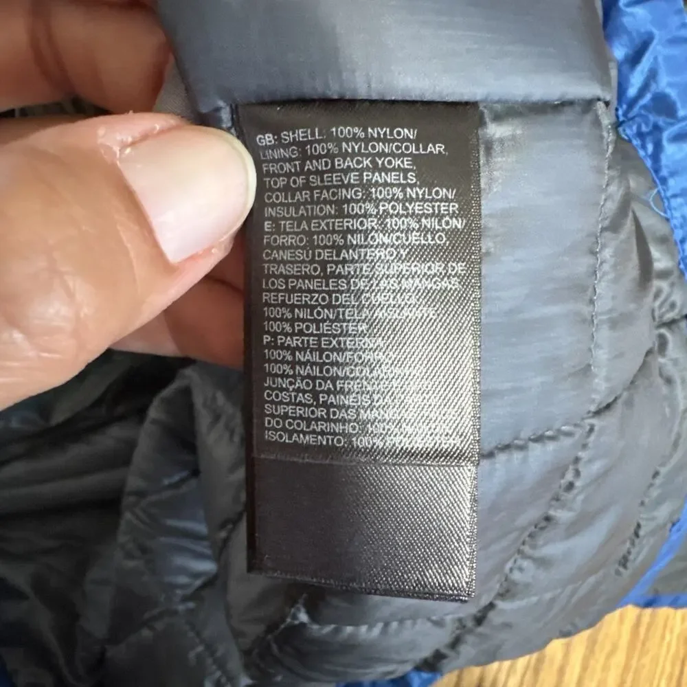 The North Face Thermoball Mens S PrimaLoft Nano Puffer Lightweight Jacket